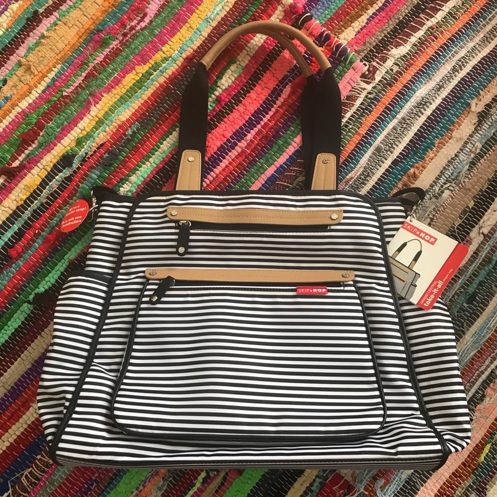 NWT Skip hop grand central take it all diaper bag